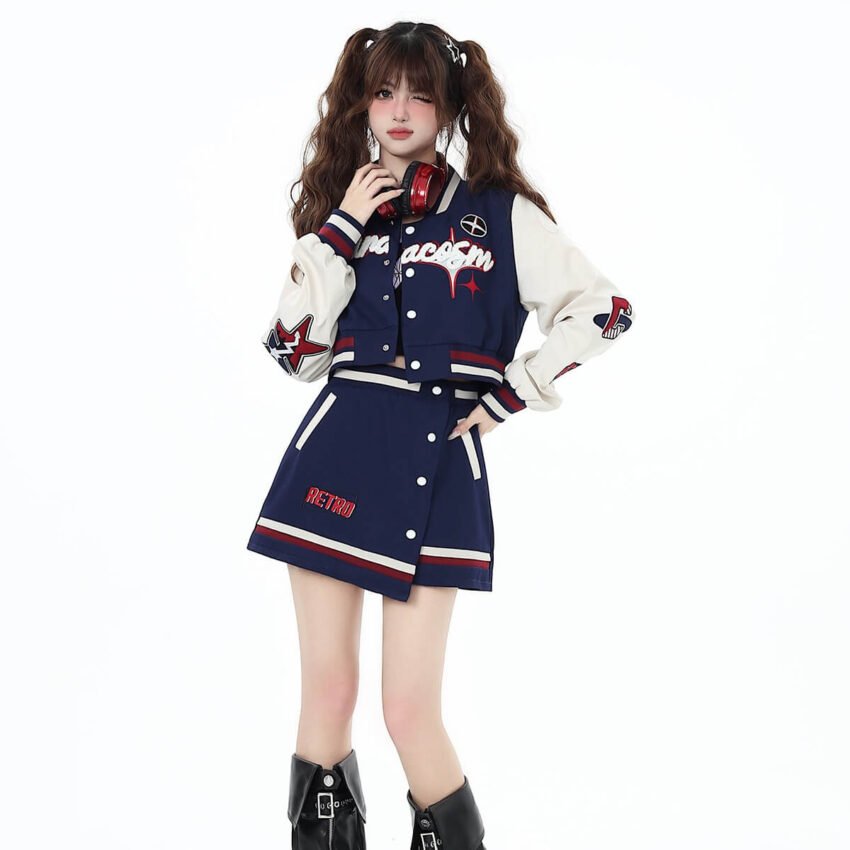 Y2k-kawaii-Baseball-Jacket-and-Skirt-Set-for-women (4)