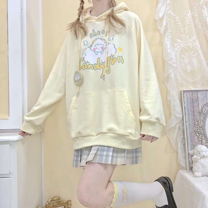 soft-girl-kawaii-cartoon-print loose-oversize-hoodie-schoolgirl (1)